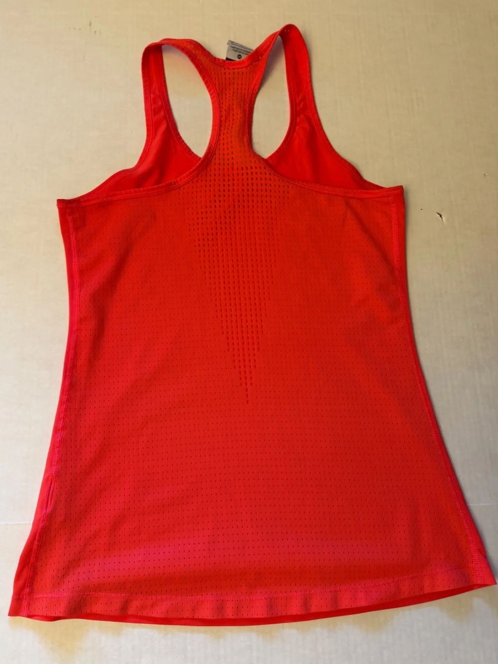 Nike DriFit‎ Women's Bright Orange Racerback Performance Tank Sz- M.  GG13
